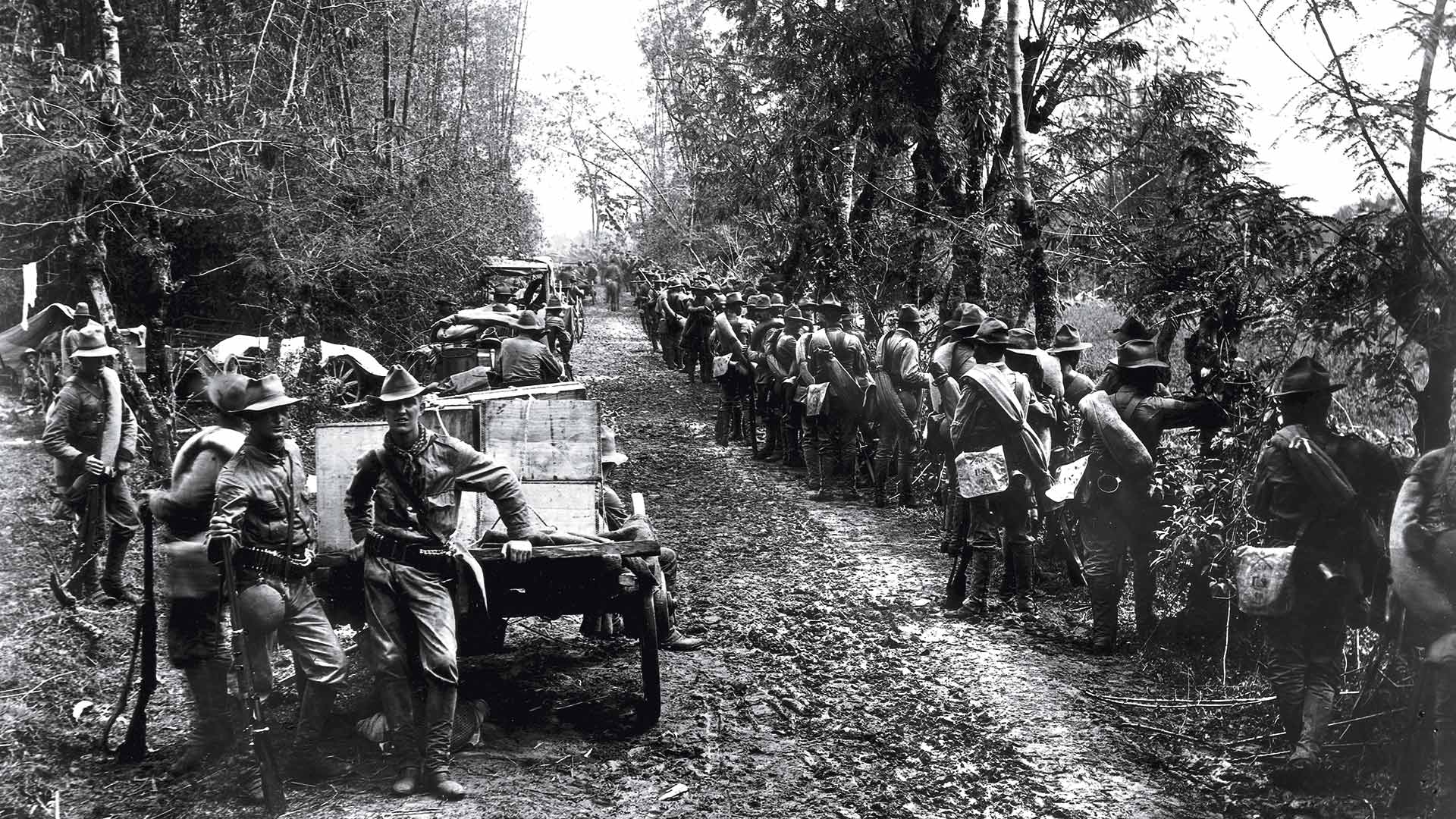 Los primeros disparos de la fotografía de guerra